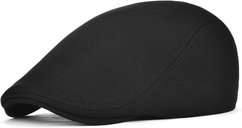 Xinveen Men's Newsboy Hat Adjustable Beret Ivy Cap Irish Cabbie Driving Hunting Hats - Image 1